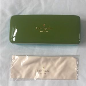 Kate Spade Sunglass Case W/Dust Cloth Brand New